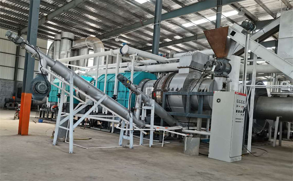 連續(xù)式碳化爐中的碳化過程是如何進行的？